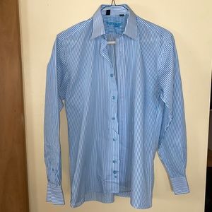 RAGAZZO stripe shirt/straight hem/super condition